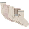 Minymo Shell Strømper M/ Pattern 5-Pack