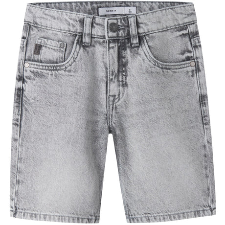 Name It Grey Denim Nkmryan Reg L Dnm Shorts 6750-Dm Noos