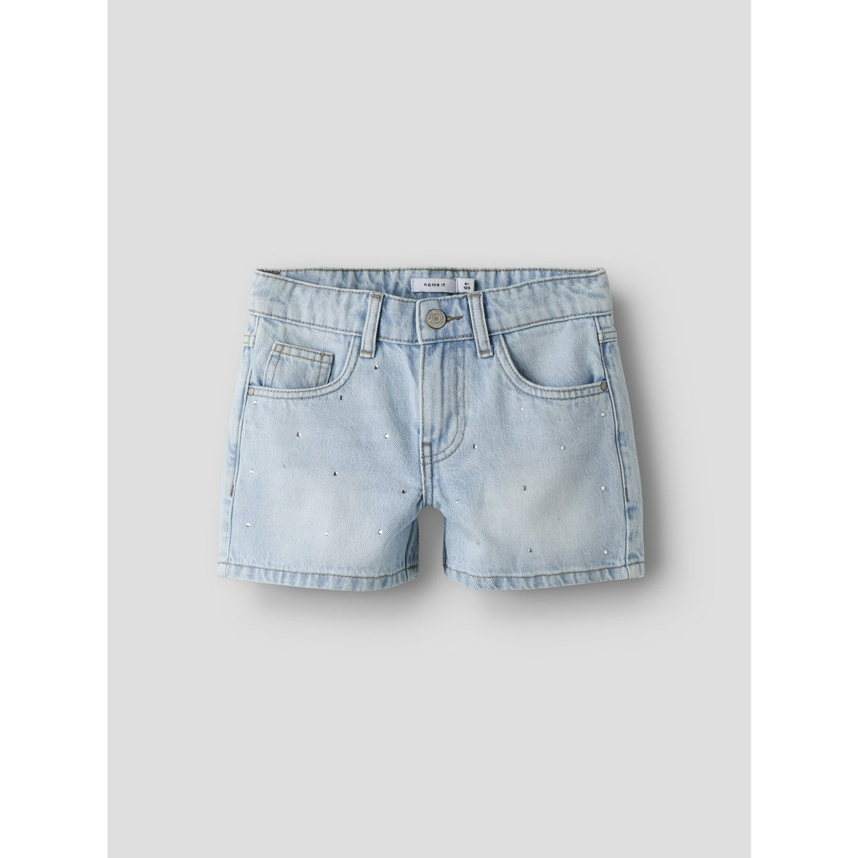 Name It Light Blue Denim Nkfrose Rhine Dnm Shorts 6042-Ac Noos