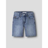 Name It Denim Blue Nkmryan Reg L Dnm Shorts 6750-Dm Noos