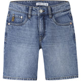 Name It Denim Blue Nkmryan Reg L Dnm Shorts 6750-Dm Noos