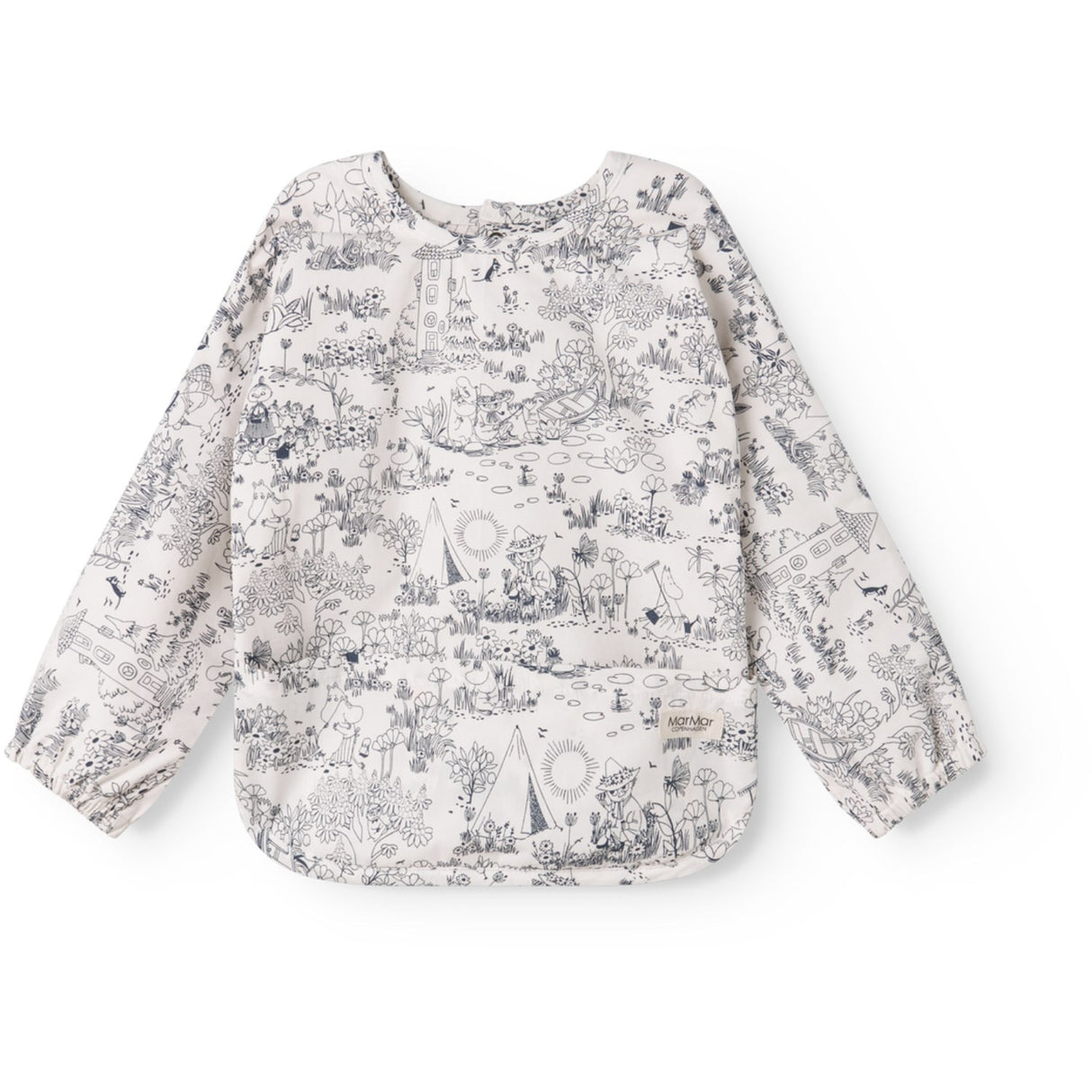 MarMar Cotton Percale Home Moominvalley Forkle LS
