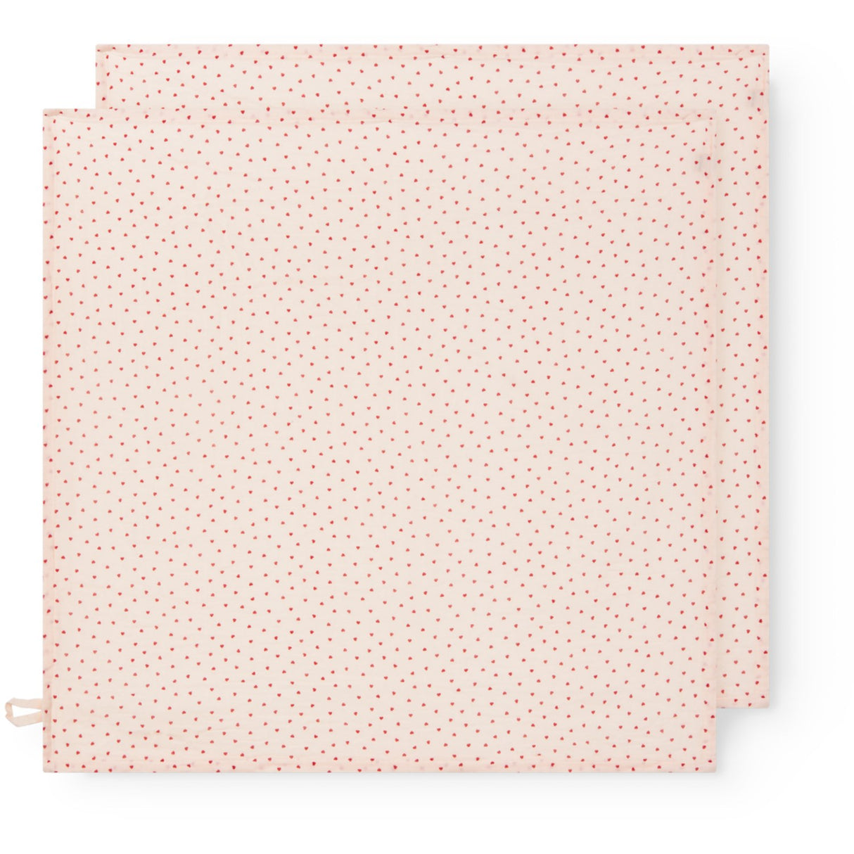 MarMar Bonded Muslin Print Happy Hearts Ada (2-pack) Muslin Cloth
