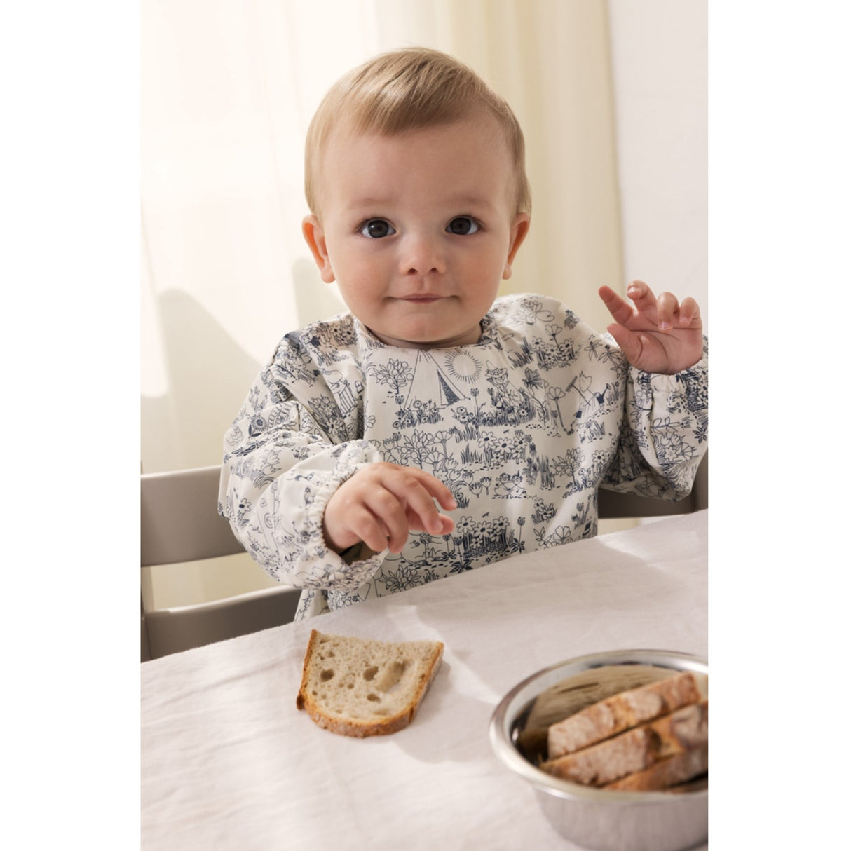 MarMar Cotton Percale Home Moominvalley Forkle LS