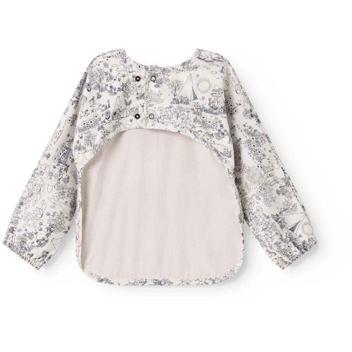 MarMar Cotton Percale Home Moominvalley Forkle LS