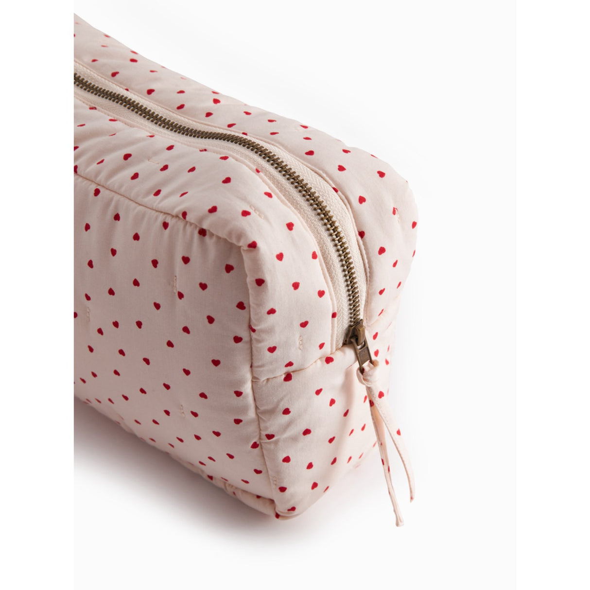 MarMar Cotton Percale Home Happy Hearts Toiletry Veske
