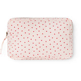 MarMar Cotton Percale Home Happy Hearts Toiletry Veske