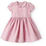 MarMar Smooth Cotton Bonbon Pink Stripes Darcel Kjole