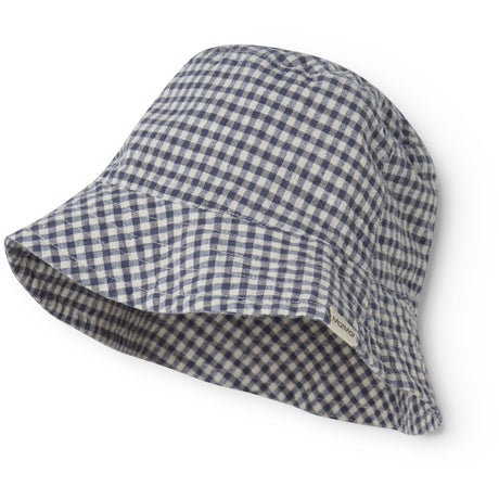 MarMar Cotton Linen Marine Check Arida Lue