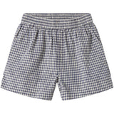 MarMar Cotton Linen Marine Check Pinon Shorts