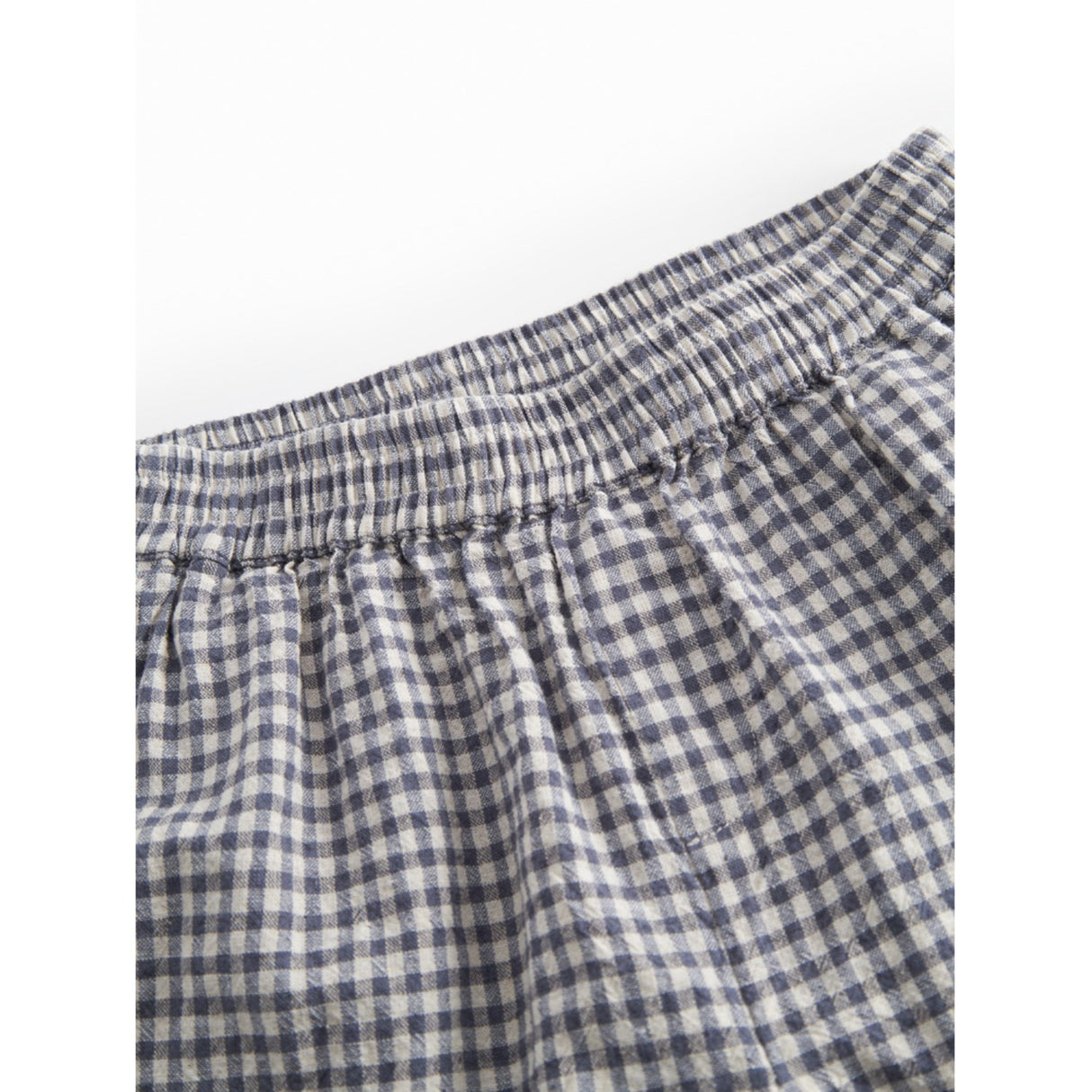 MarMar Cotton Linen Marine Check Pinon Shorts