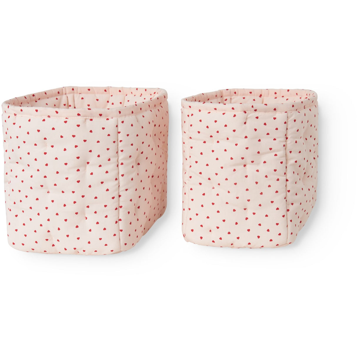 MarMar Cotton Percale Home Happy Hearts Nursery Oppbevaring Bags