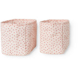 MarMar Cotton Percale Home Happy Hearts Nursery Oppbevaring Bags