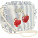 Mimi & Lula Skulderveske - Striped Cherry Mon Cheri