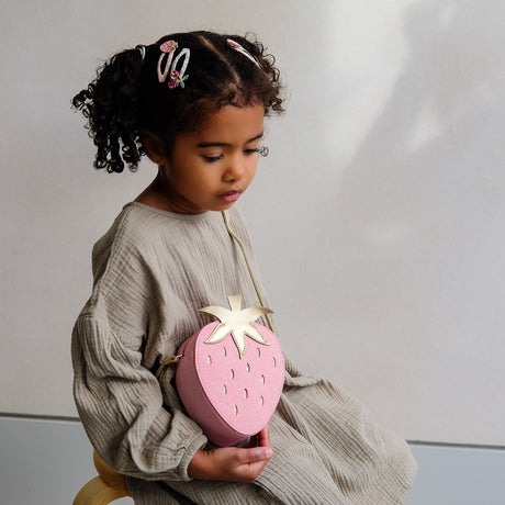 Mimi & Lula Skulderveske - Mini Strawberry Spring On The Farm