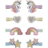 Mimi & Lula 8 Hårclips - Mini Dreamy My Little Unicorn