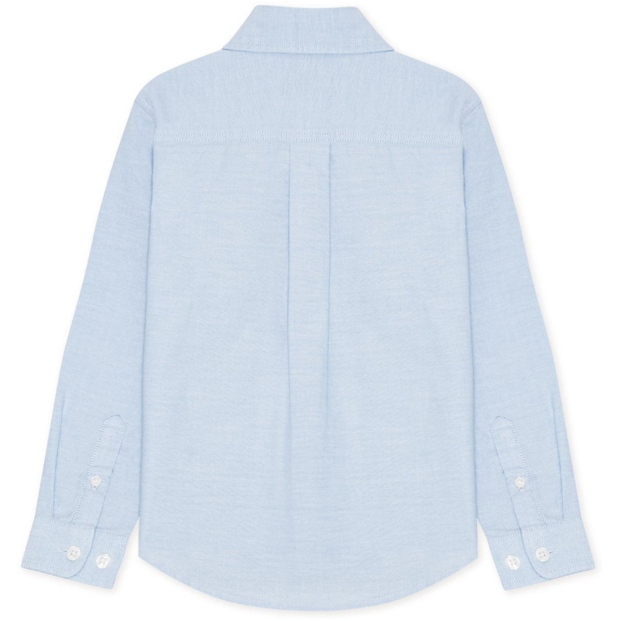 Les Deux Kids Light Blue/White Konrad Contrast Oxford Skjorte