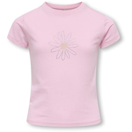 kids ONLY Sweet Lilac Daisy Kogkira Life Ss Blng O-Neck Baby Tee Jrs
