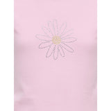 kids ONLY Sweet Lilac Daisy Kogkira Life Ss Blng O-Neck Baby Tee Jrs