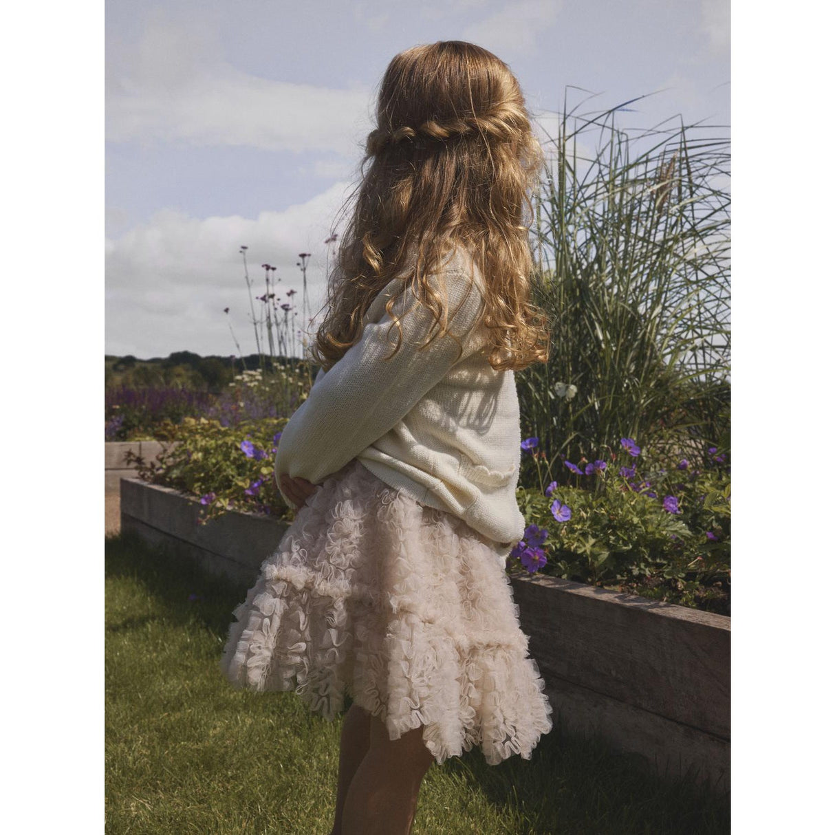 Lil'Atelier Pumice Stone Nmffauna Tyll Skjørt Lil