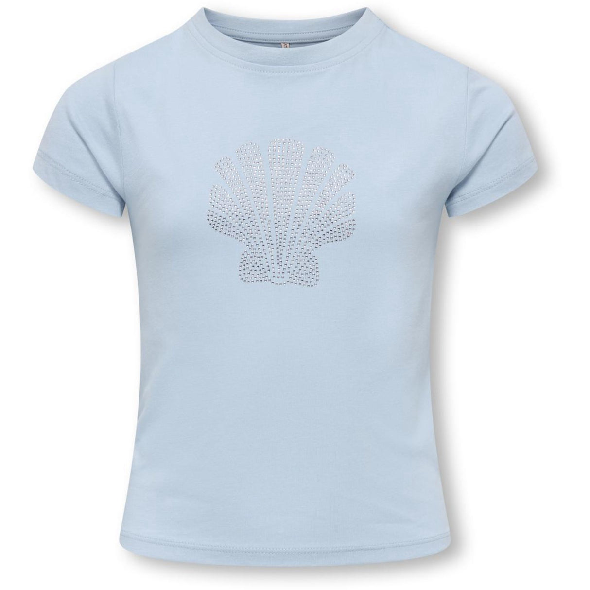 kids ONLY Cashmere Blue Seashell Kogkira Life Ss Blng O-Neck Baby Tee Jrs