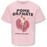kids ONLY Tickled Pink Pomegranate Kogvivvi Life S/S Loose Lovely Topp Jrs