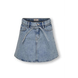 kids ONLY Light Blue Denim Kogeden Belte A-Skirt Dnm Pim