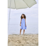 kids ONLY Cashmere Blue Emb Daisy Kogmalou Sl Emb Stropp Kjole Wvn