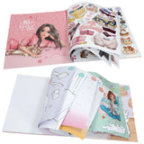TOPModel Kitty Colouring Bok