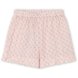 Fliink Chalk Pink Check Aop Zorro Ruffle Shorts