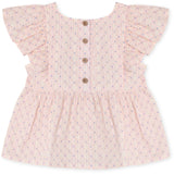Fliink Chalk Pink Check Aop Zorro Sl Topp