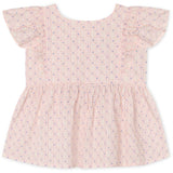 Fliink Chalk Pink Check Aop Zorro Sl Topp