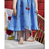 Fliink Marina Blue Aop Elma Stropp Kjole