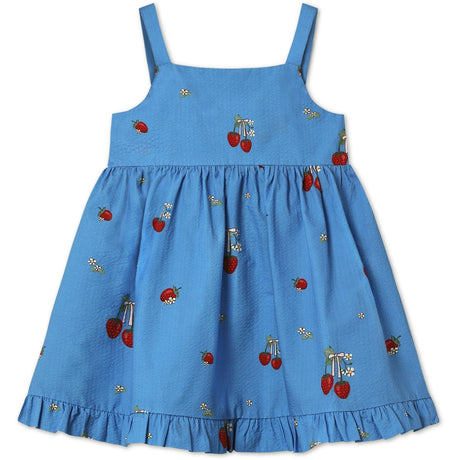 Fliink Marina Blue Aop Elma Stropp Kjole