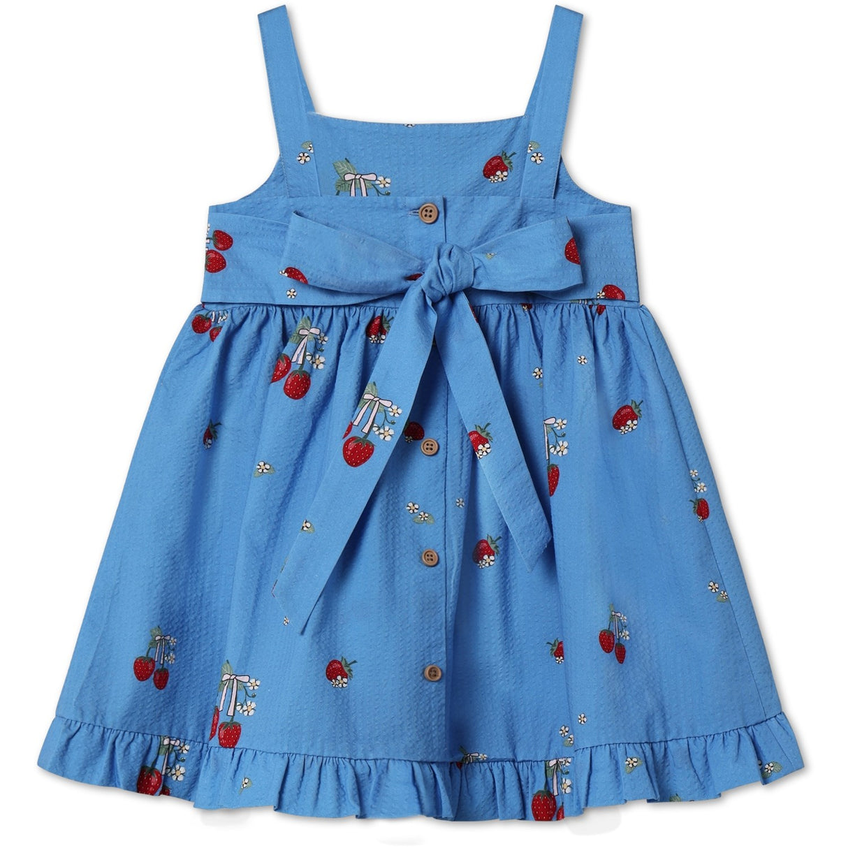 Fliink Marina Blue Aop Elma Stropp Kjole