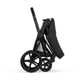 Cybex Sepia Black/Black Priam Comfort Matt Black Inklusiv Foldbar Liggedel
