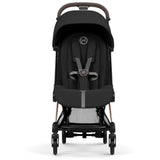 Cybex Sepia Black/Black Coÿa Comfort Rosegold Inklusiv Foldbar Liggedel