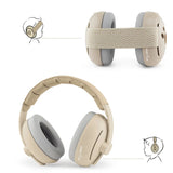 Zazu Beige Earmuffs Baby & Jr