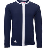 Petit Crabe Blue Basic Glidelås Uv-Swim Skjorte L/S