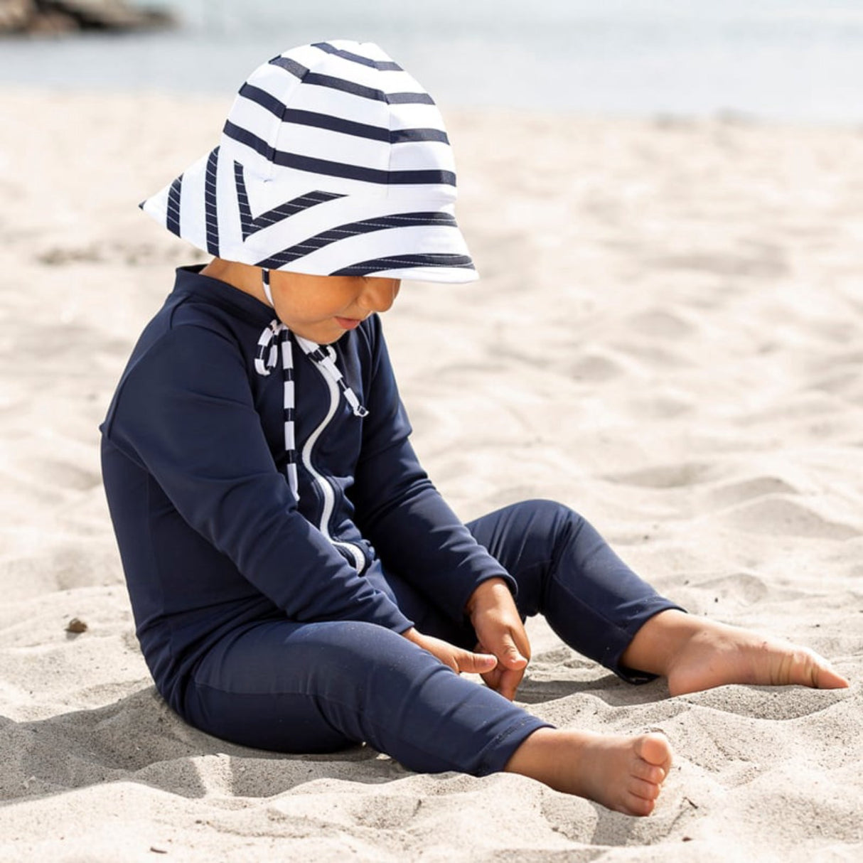 Petit Crabe Blue Lou Basic Sommerdragt L/S