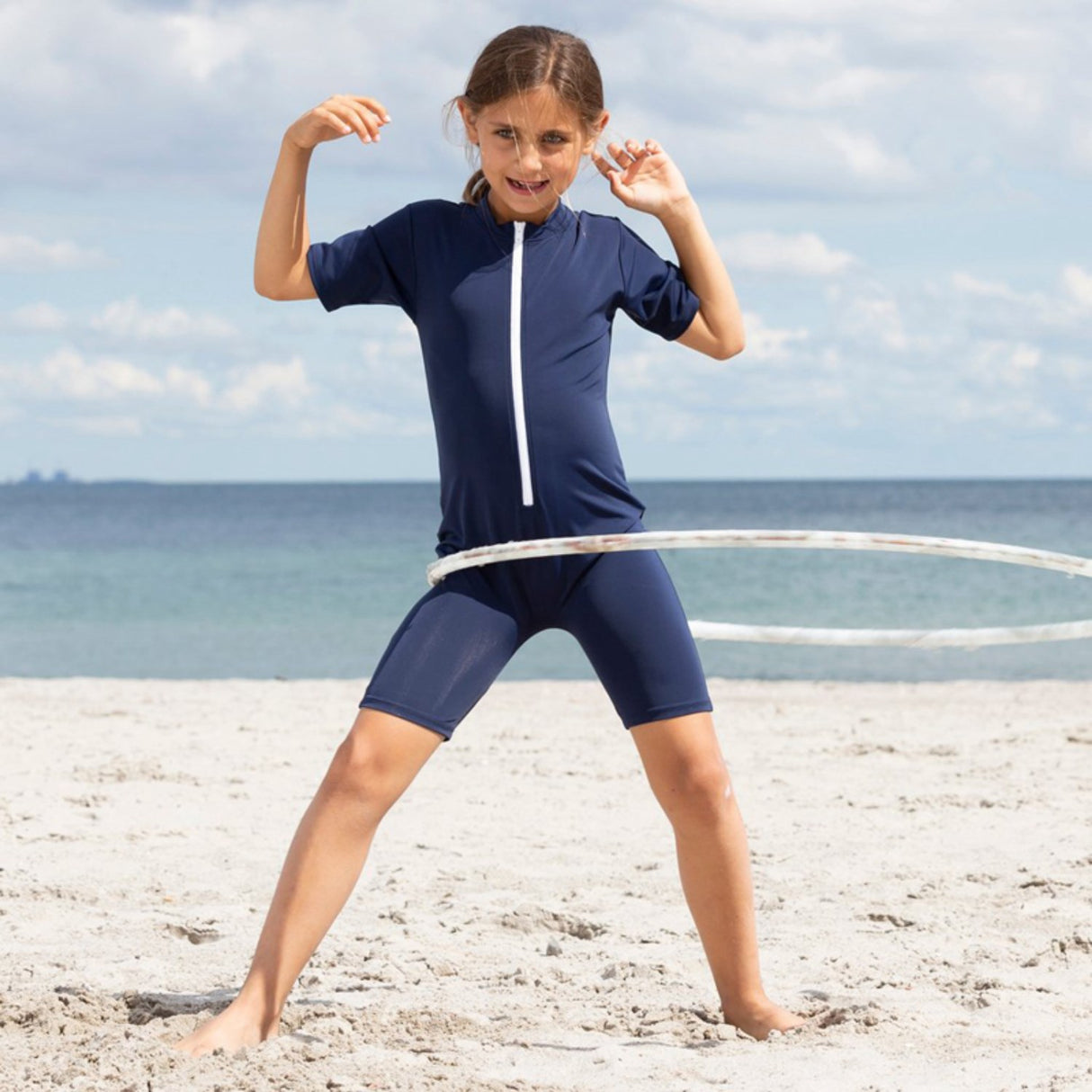 Petit Crabe Blue Lou Basic Sommerdragt L/S