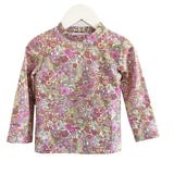 Petit Crabe Margaret Annie (Made With Liberty© Fabric) Sydney Uv Swimshirt L/S