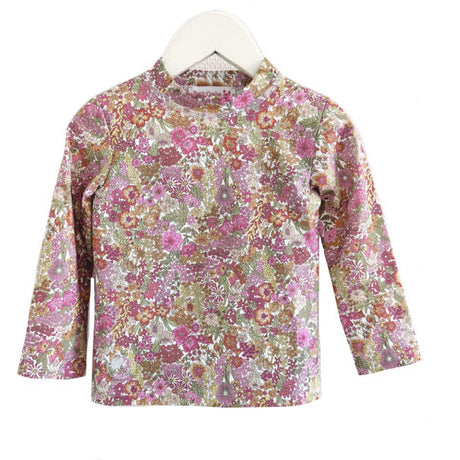 Petit Crabe Margaret Annie (Made With Liberty© Fabric) Sydney Uv Swimshirt L/S