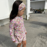 Petit Crabe Margaret Annie (Made With Liberty© Fabric) Sydney Uv Swimshirt L/S