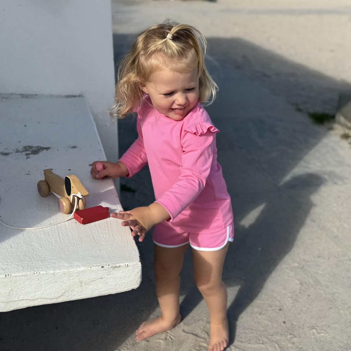 Petit Crabe Sugar Pop Sydney Uv Swimshirt L/S