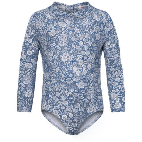 Petit Crabe Evening Sky (Made With Liberty© Fabric) Peeter Pan Badedrakt L/S