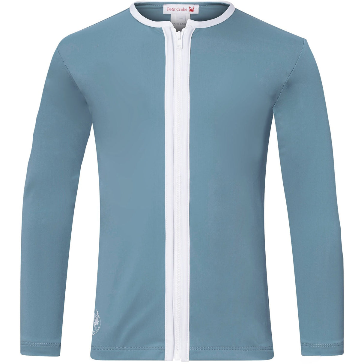 Petit Crabe Stone Basic Glidelås Uv-Swim Skjorte L/S