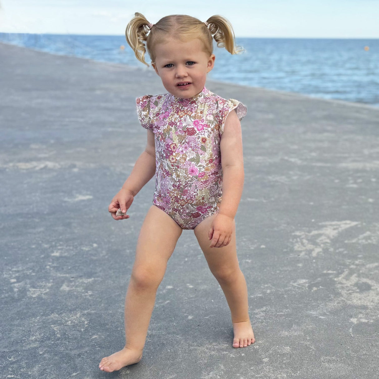 Petit Crabe Margaret Annie (Made With Liberty© Fabric) Beaa Badedrakt S/S