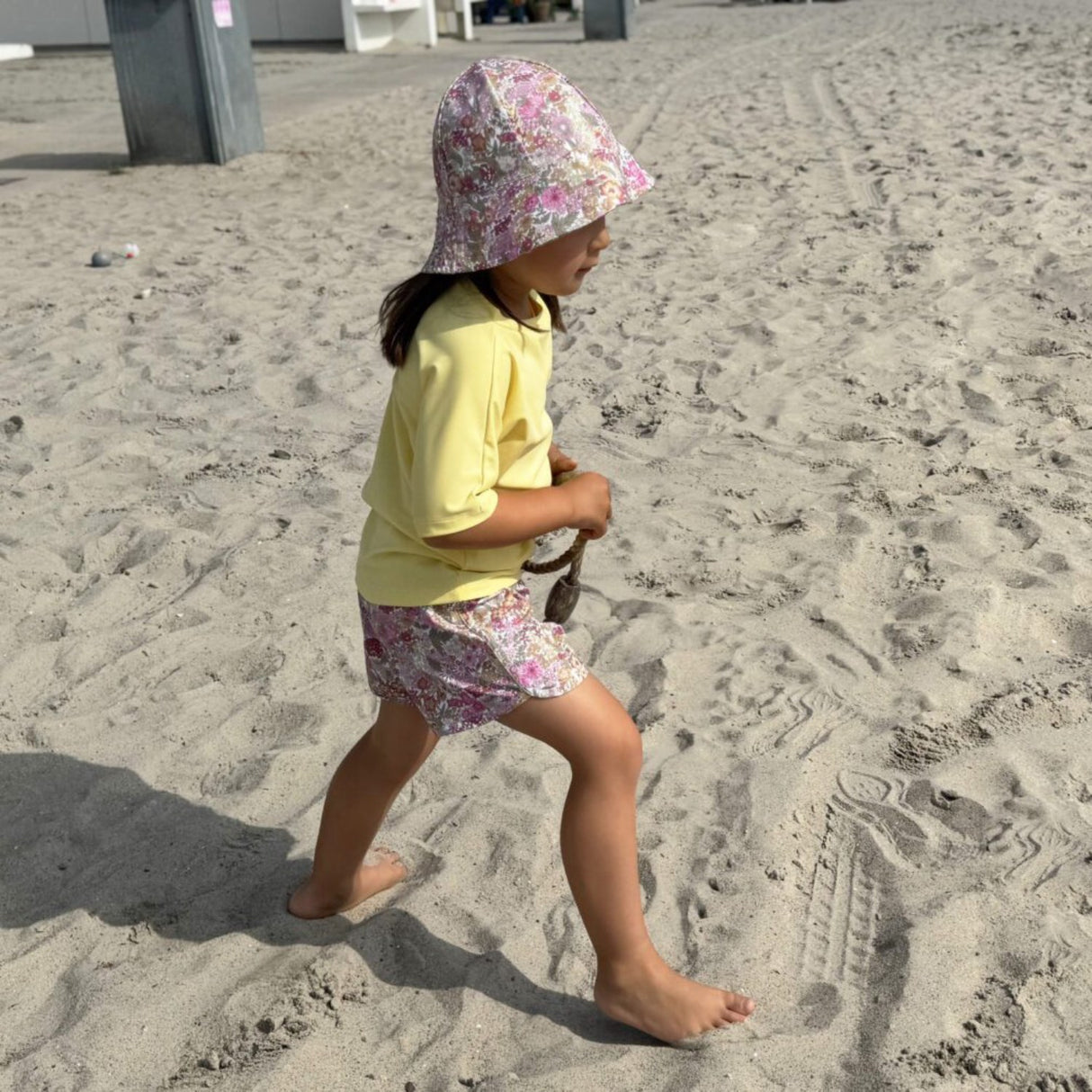 Petit Crabe Margaret Annie (Made With Liberty© Fabric) Alexa Swim Shorts