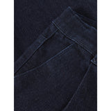 Name It Dark Blue Denim Nmfrose Wide Glitter Jeans 1208-Lu